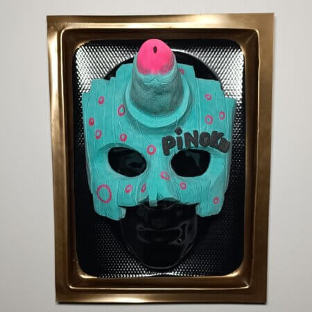 Pinoku - Bleu & Rose fluo