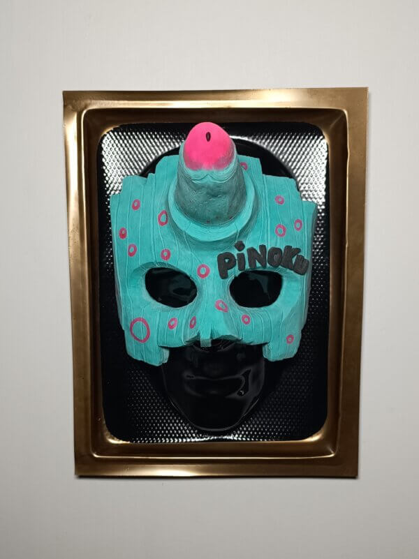 Pinoku - Bleu & Rose fluo