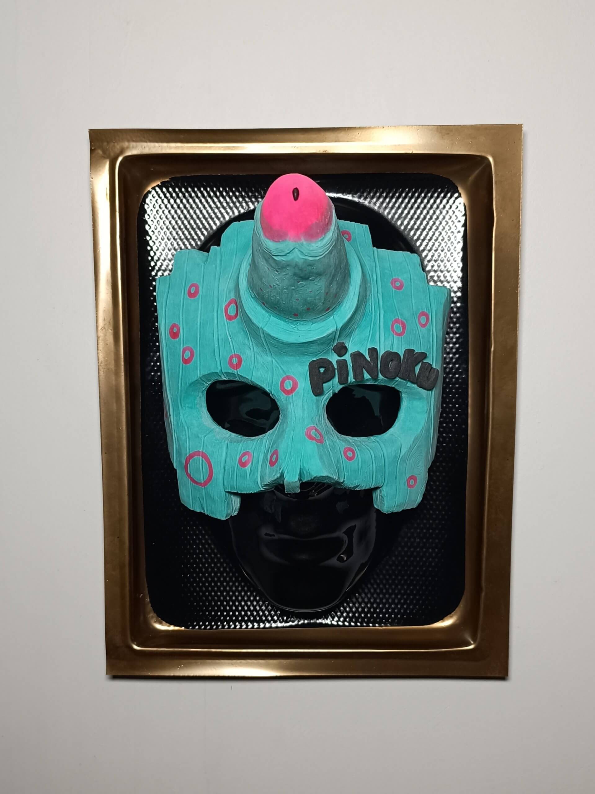 Pinoku - Bleu & Rose fluo