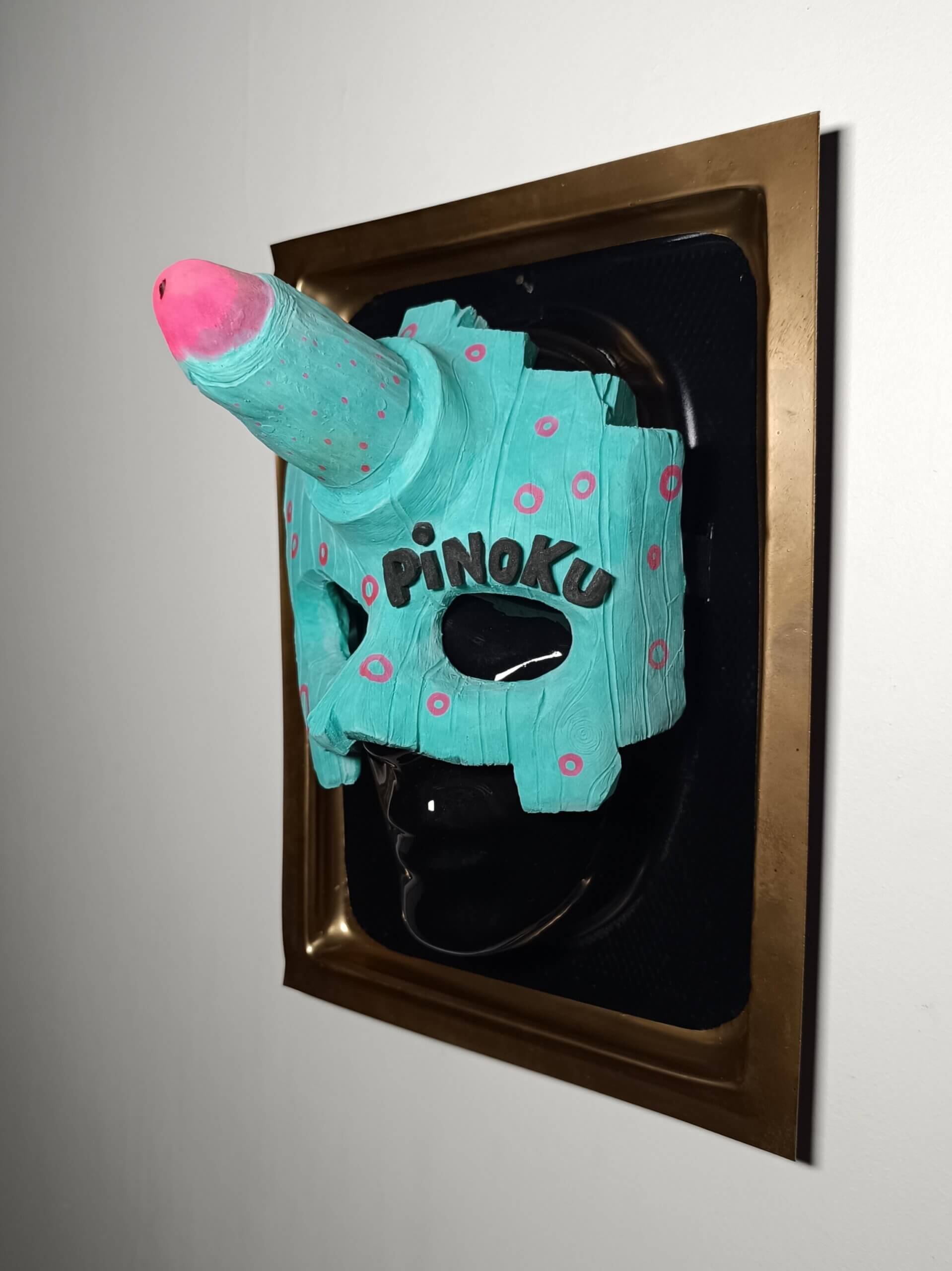 Pinoku - Bleu & Rose fluo – Image 3