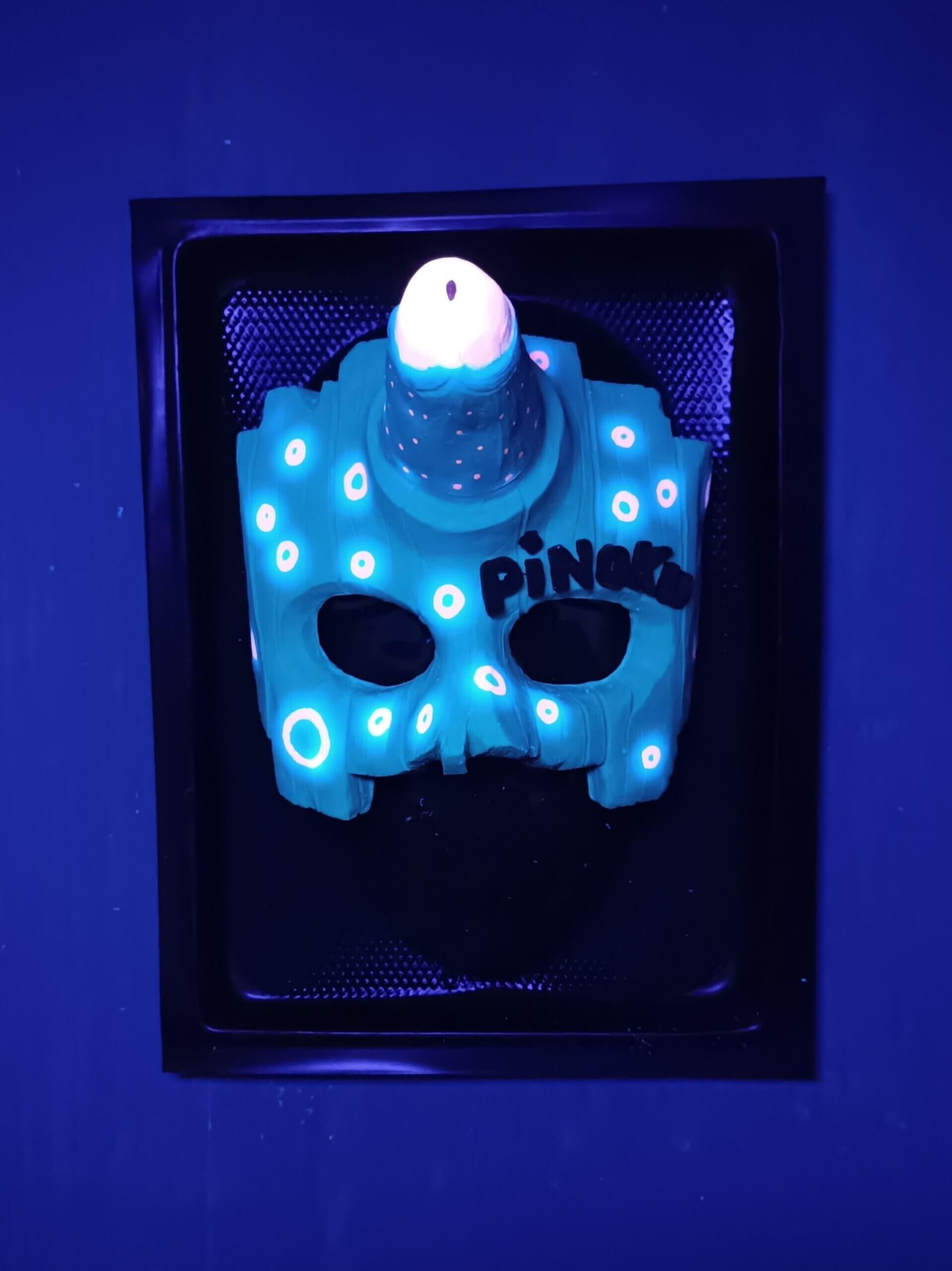 Pinoku - Bleu & Rose fluo – Image 4